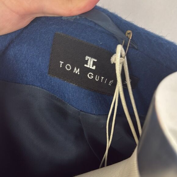 NWT Tom Gutie Blue Baby Alpaca Jacket - Picture 4 of 8